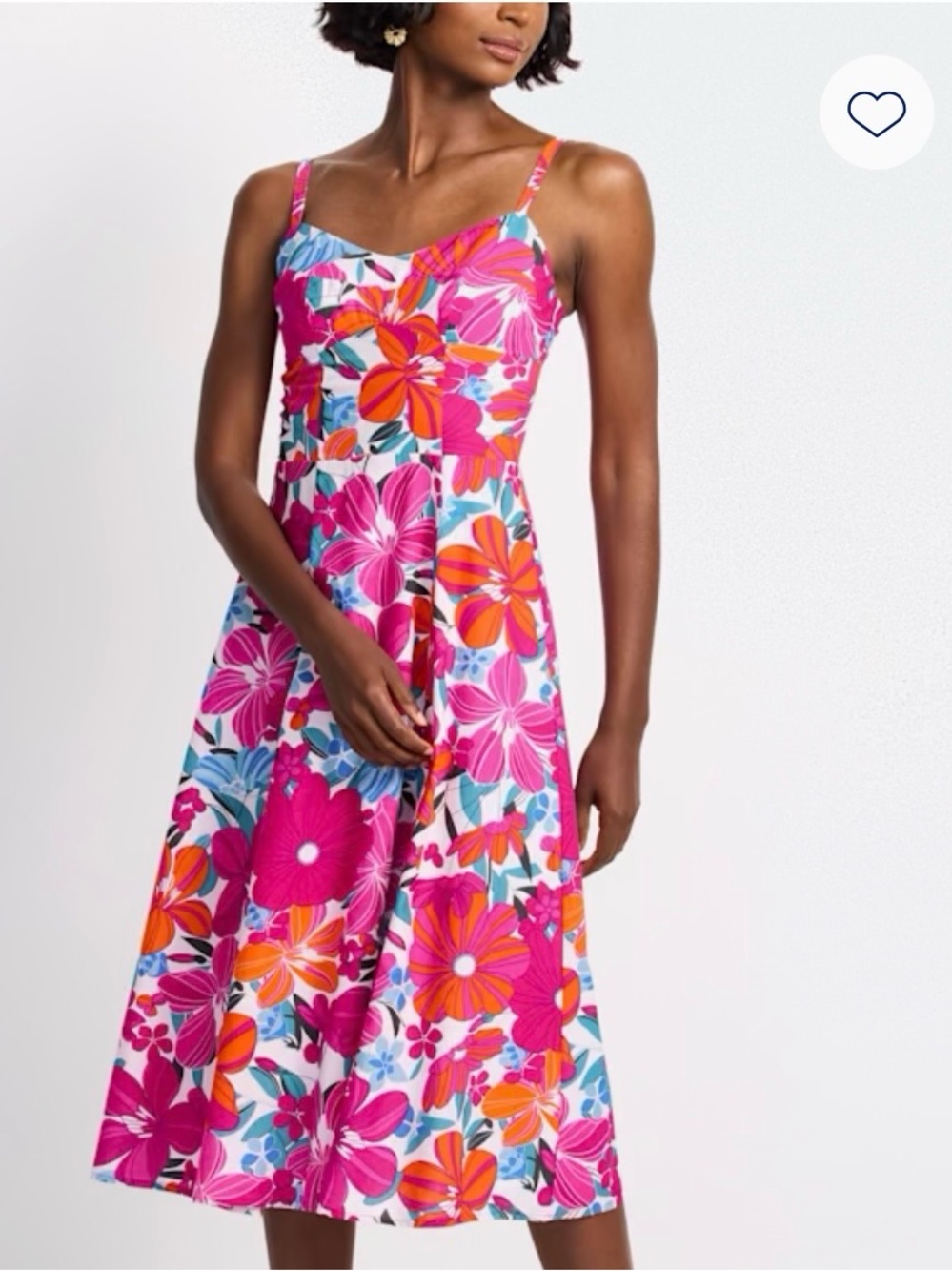 Few Moda Constance Dress - Floral Midi Dress